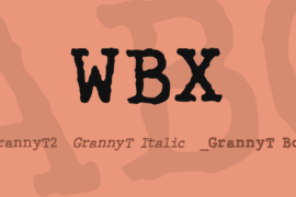 WBX Font Family