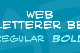 Web Letterer BB Font Family
