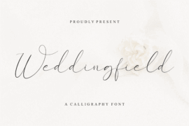 Weddingfield Demo Font