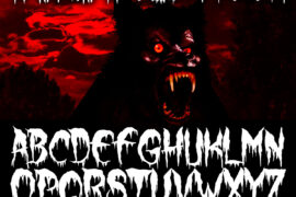 Werewolf Moon Font