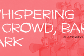 Whispering crowd, bark bark Font