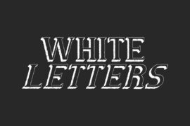 White Letters Demo Font Family