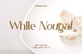 White Nougat Demo Font Family
