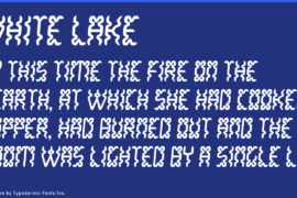 White Lake Font