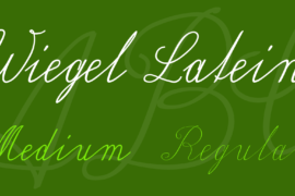 Wiegel Latein Font Family