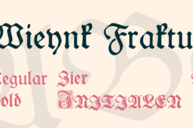 Wieynk Fraktur Font Family