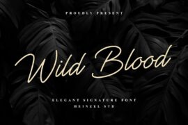 Wild Blood Font Family