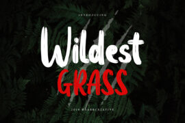Wildest Grass Demo Font