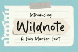Wildnote Font