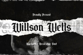 Wilson wells Font