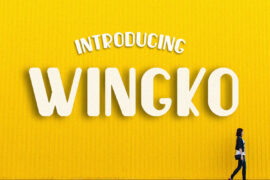 Wingko Demo Font