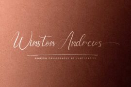 Winston Andrews Font