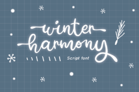 Winter Harmony Font