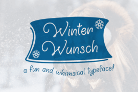Winter Wunsch Font