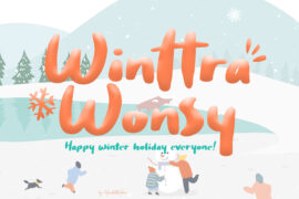 Winttra Wonsy Font