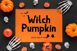 Witch Pumpkin Font