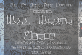 Wll Writr Scrpt Font