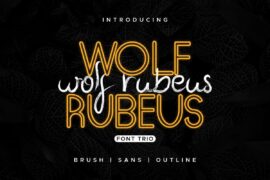 Wolf Rubeus Demo Font Family