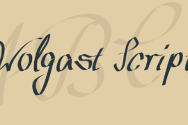 Wolgast Script Font