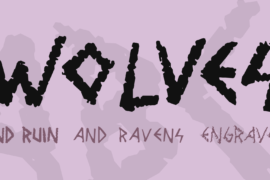 Wolves Font Family