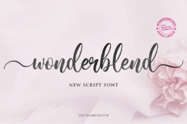 Wonderblend Font Family