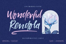 Wonderful Rendola Font Family