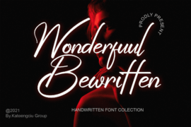 Wonderfuul Bewritten Font