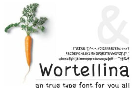 Wortellina Font