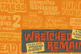 Wretched Remains BB Font