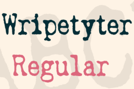 Wripetyter Font