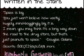 Written in the Stars Font