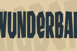 Wunderbar Font