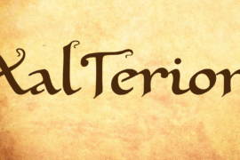 XalTerion Font