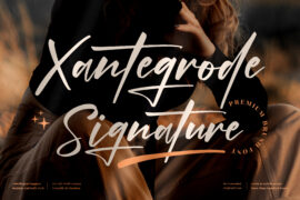 Xantegrode Signature Font Family