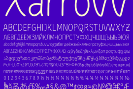 Xarrovv Font