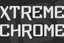 Xtreme Chrome Font