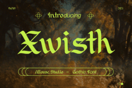 Xwisth Demo Version Font