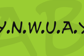 y.n.w.u.a.y Font