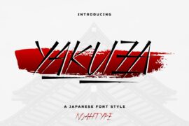 Yakuza Demo Font