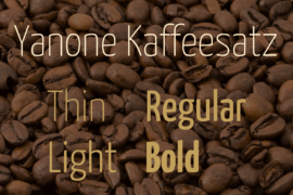 Yanone Kaffeesatz Font Family