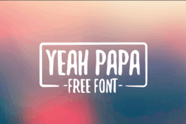 Yeah Papa Font