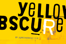 Yellow Obscure Font