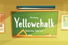 Yellowchalk Font
