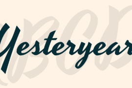 Yesteryear Font