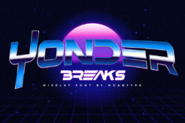 Yonder Breaks Demo Font Family