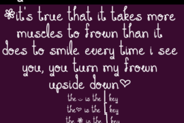 You Make Me Smile Font