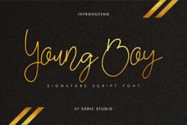 Young Boy Demo Font