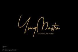 YoungMaster Font