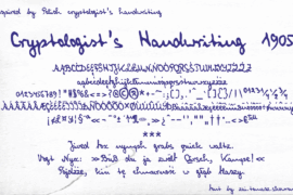 zai Cryptologist’s Handwriting 1905 Font