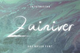 Zainiver Demo Font